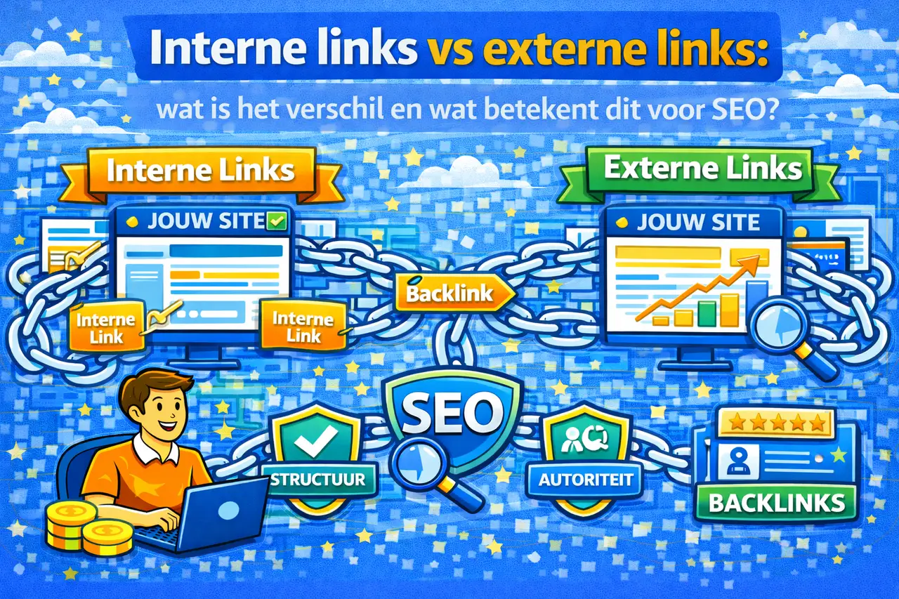 Blog Interne links vs externe links wat is het verschil en wat betekent dit voor SEO