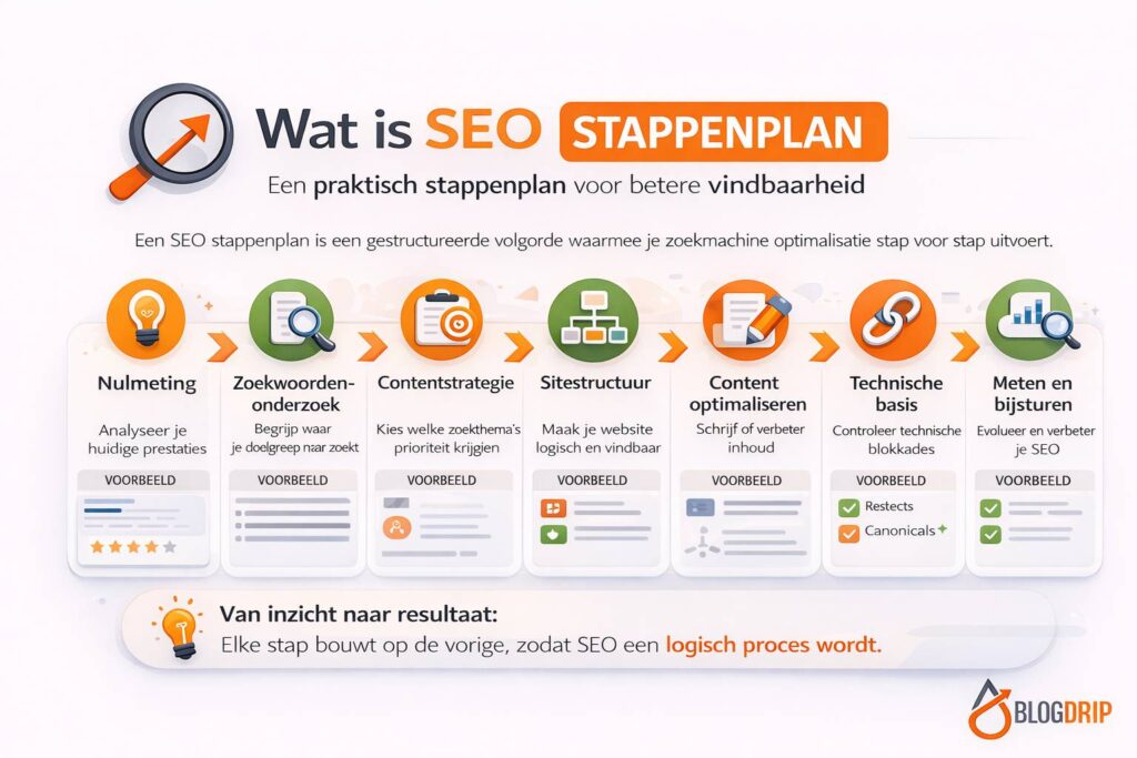 Wat is SEO stappenplan 2